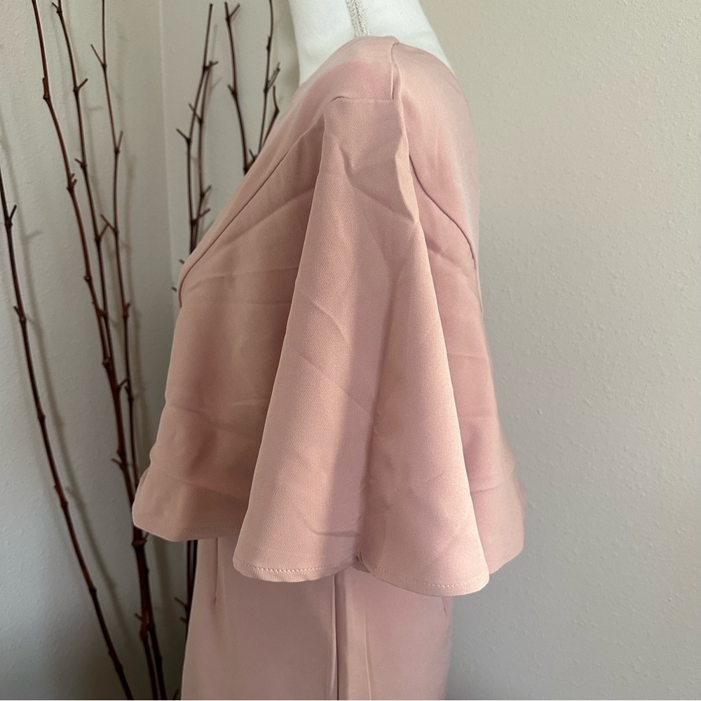 CBR light pink one shoulder dress - Picture 6 of 13
